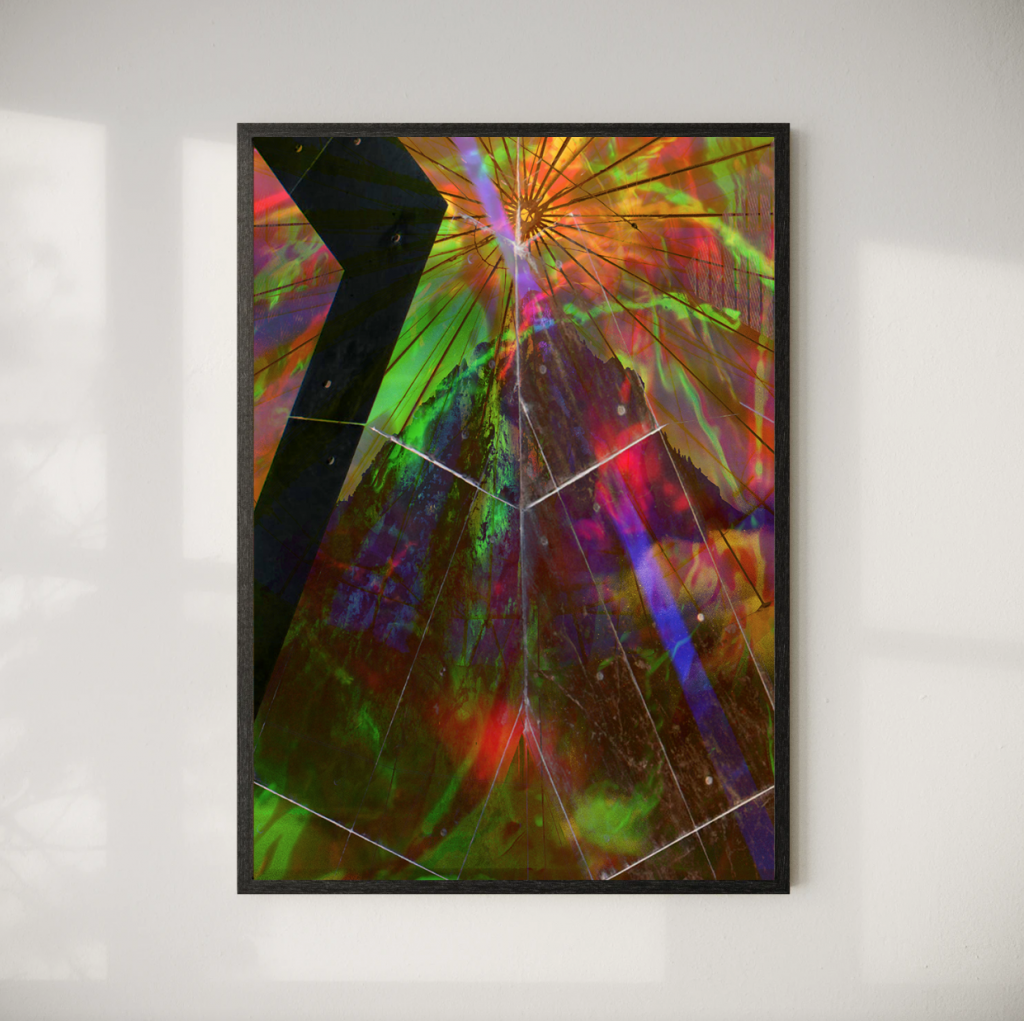 Journey — Motion series abstract painting by Michael Ferencik (2023)