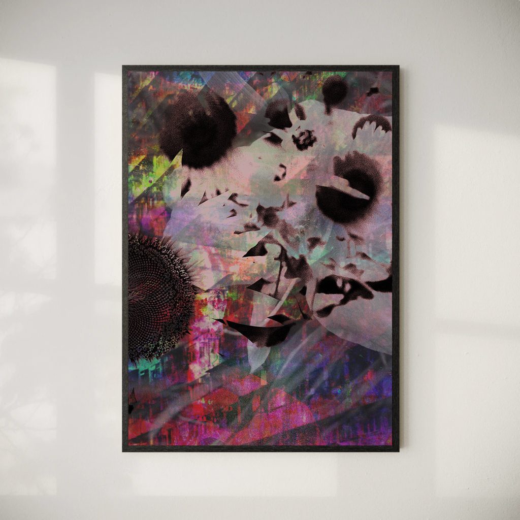 Velvet — Heat series abstract painting by Michael Ferencik (2024)